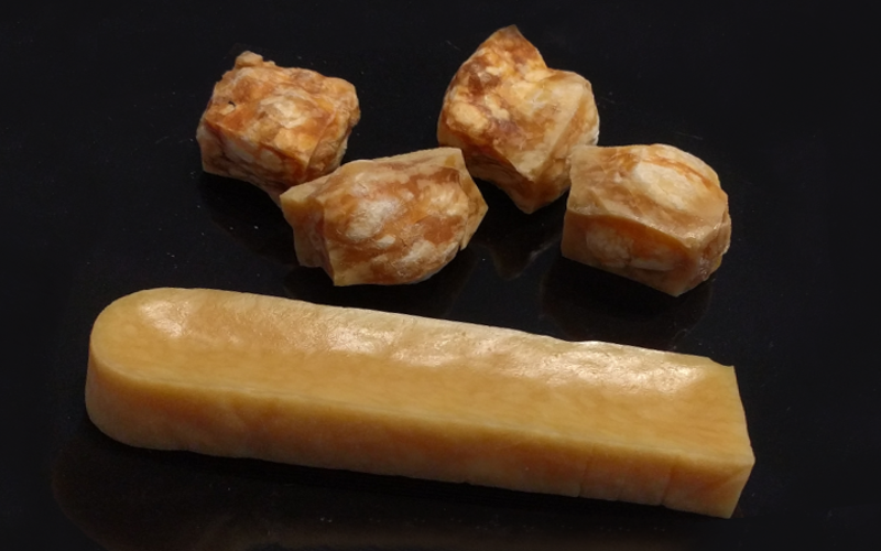 Käse-Kauknochen aus Yakmilch